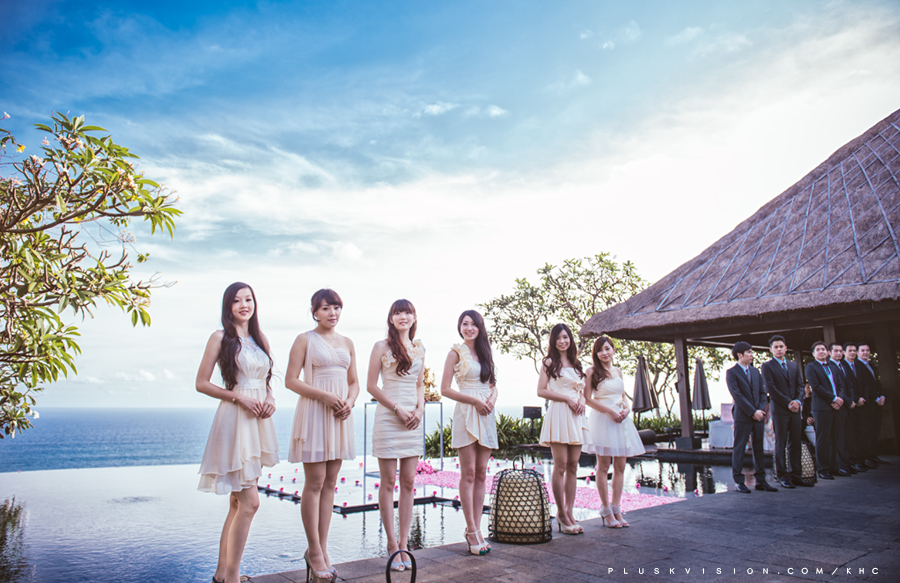 峇里島水上婚禮