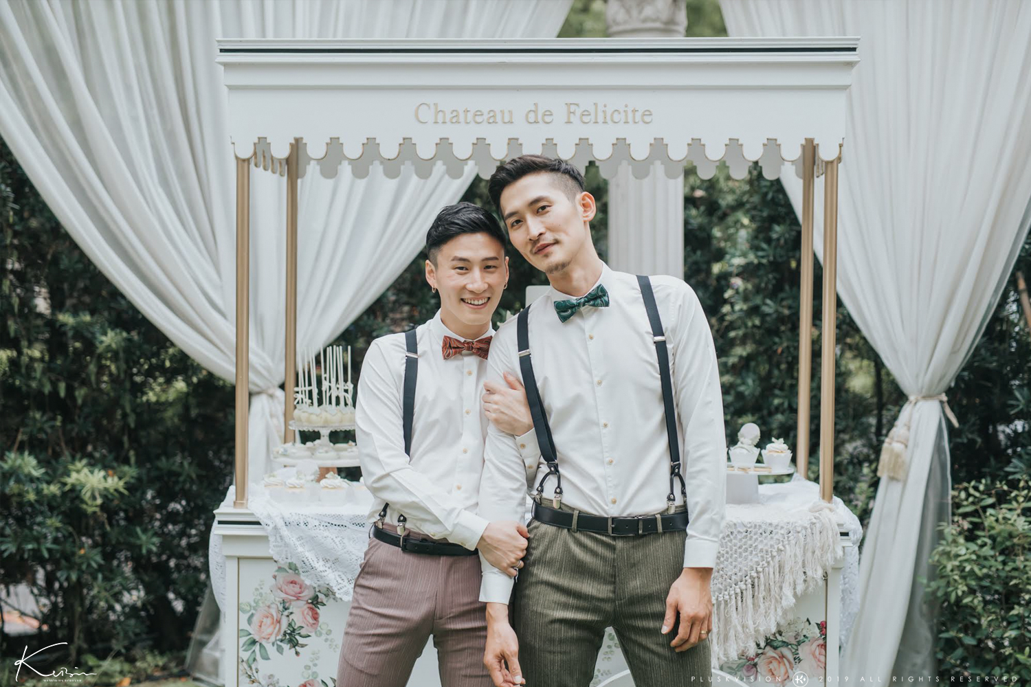 同志婚禮儀式婚紗小銘小玄